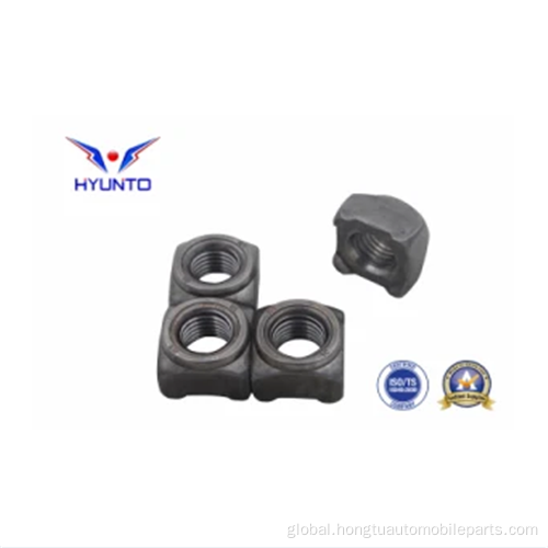 Square Weld Nut M8/Carbon Steel/Square Thick Weld Nut with Self Color Supplier